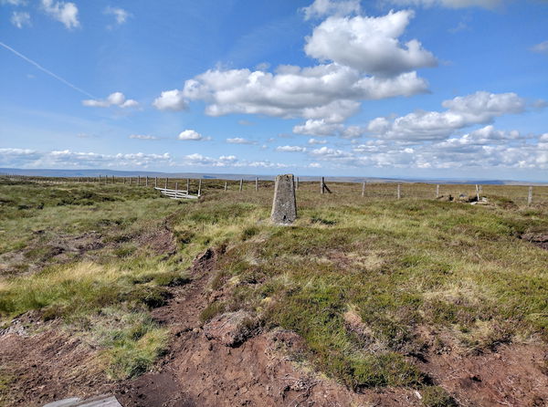 Westernhope Moor Trig Point