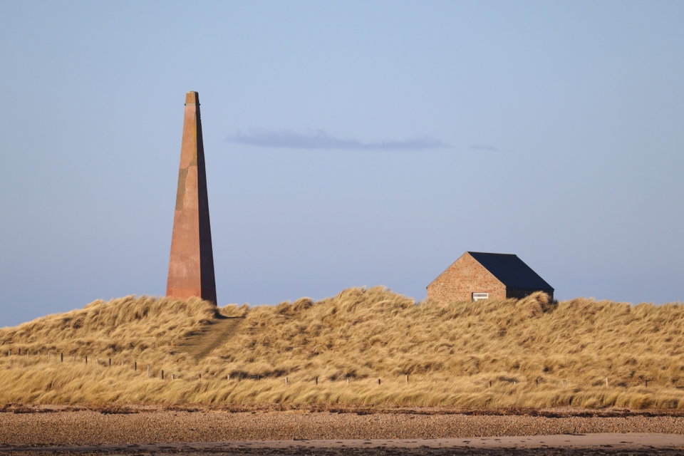 Old Law Beacons On Guile Point On Holy Island - Fabulous North