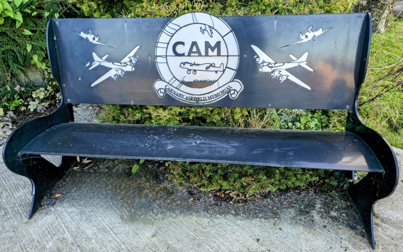 Carnaby Airfield Memorial Bench