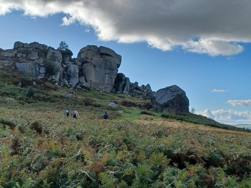 Cow Bug Rocks Cow and Calf Rocks In Ilkley Moor - Fabulous North