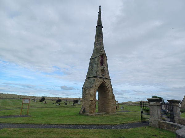 Amble East Cemetery Spire