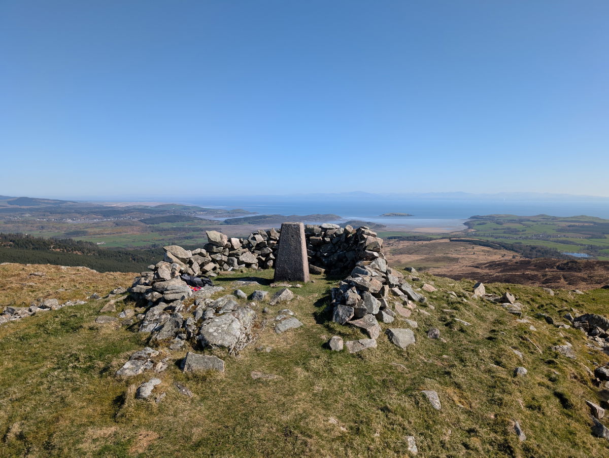 Bengairn Trig Point In Dumfries And Galloway - Fabulous North