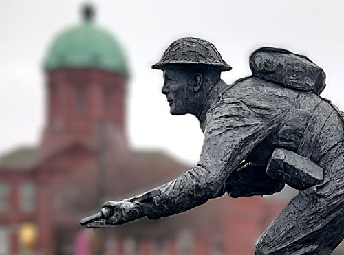 Company Sergeant Major Stanley E Hollis VC Memorial.
