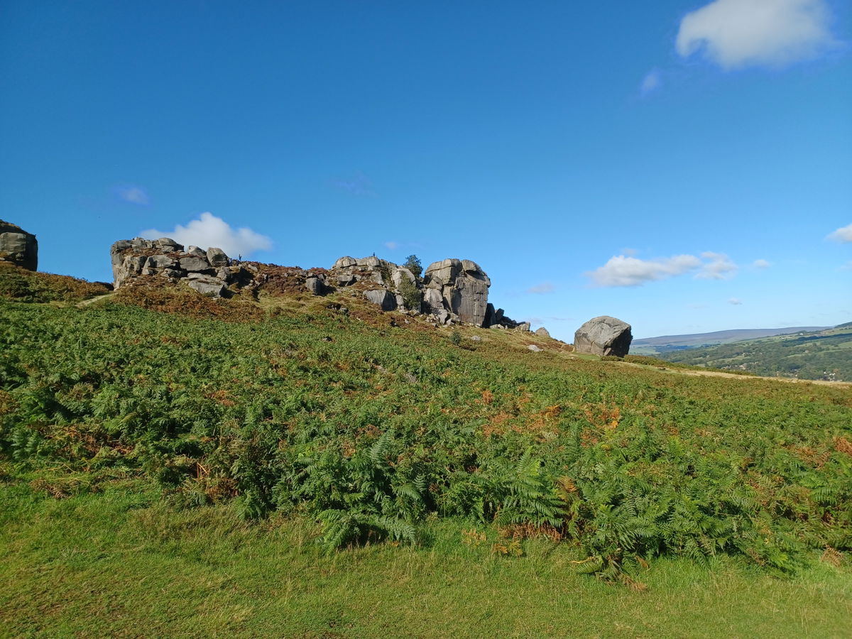 Cow and Calf Rocks In Ilkley Moor - Fabulous North