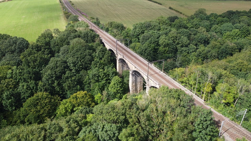 Plessey Woods Viaduct in Cramlington - Fabulous North