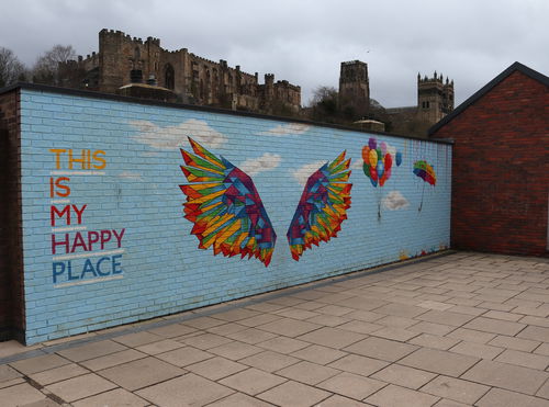 Durham Riverwalk Selfie Wall