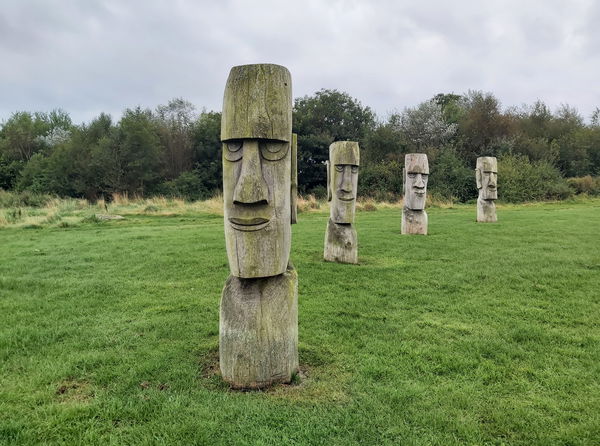 Easter Island Heads In Jonno’s Field