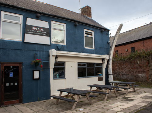 Fishnet Tavern Whale Jawbone