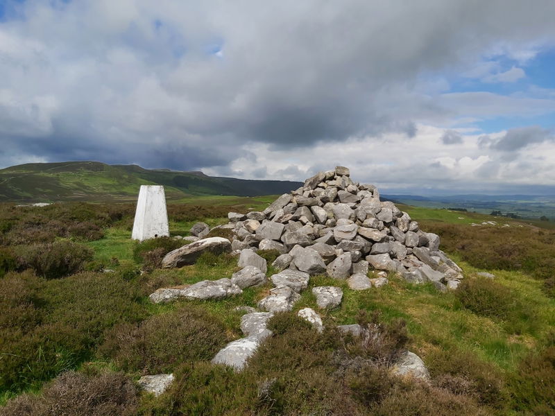 Garleigh Moor Trig Point In Rothbury Fabulous North garleigh-moor-trig-point-in-rothbury-fabulous-north