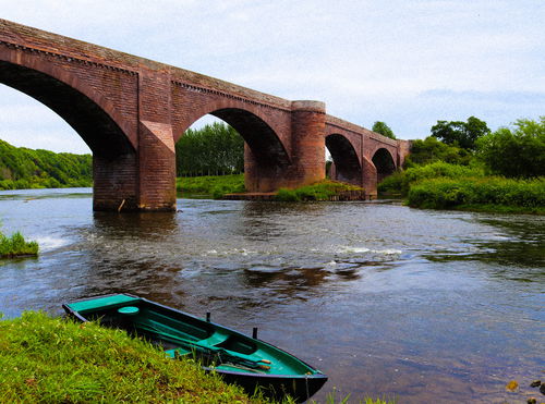 Ladykirk And Norham Bridge