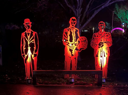 Local Heroes Bench, Blyth