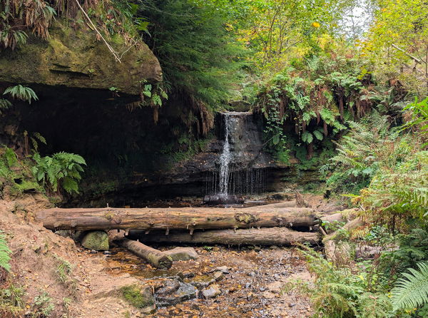 Maspie Den Waterfall
