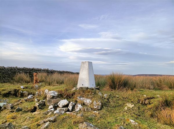 Midhopelaw Pike Trig Point