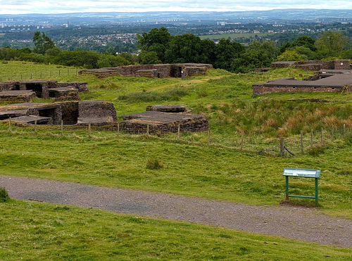 Mugdock Anti Aircraft Gun Placement 