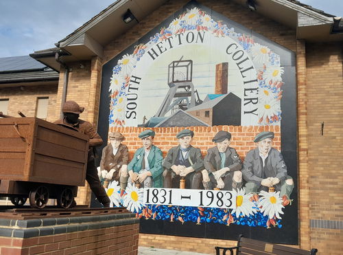 Mural And The Village Remains