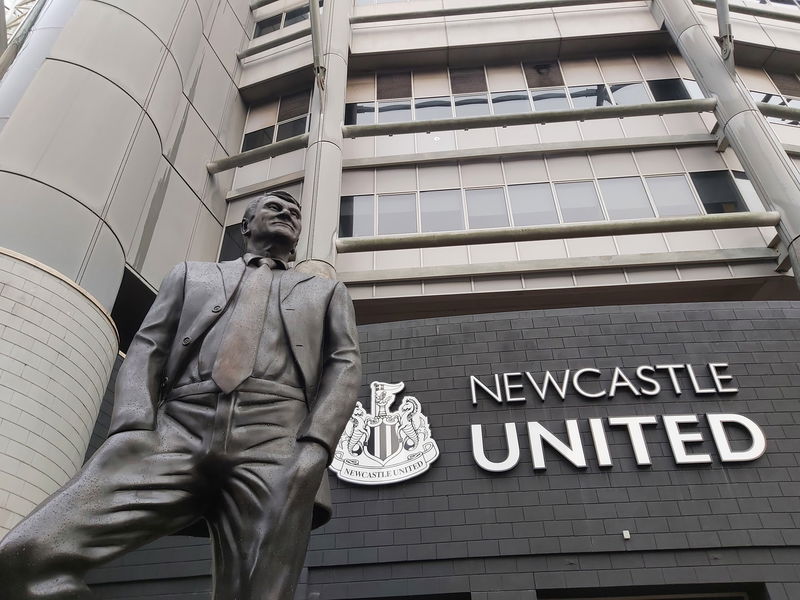 Newcastle United Statues In Newcastle City Centre Fabulous North