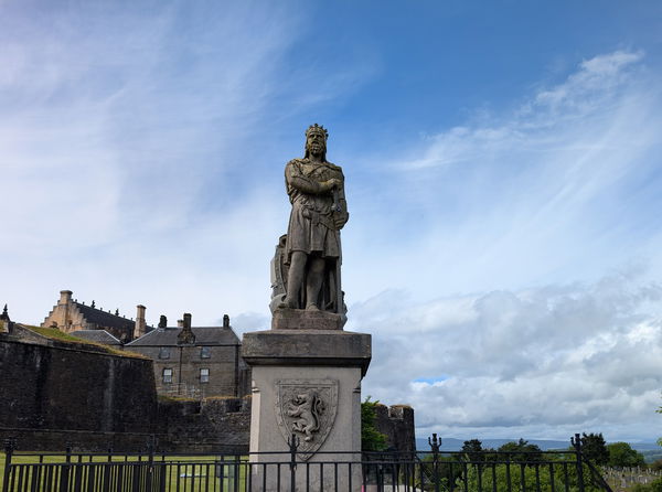 Robert The Bruce Statue Stirling Castle