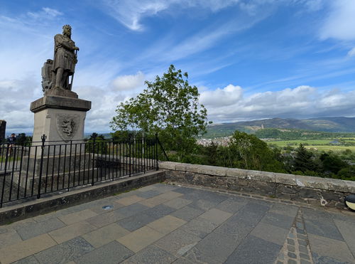 Robert the Bruce Statue Stirling Castle