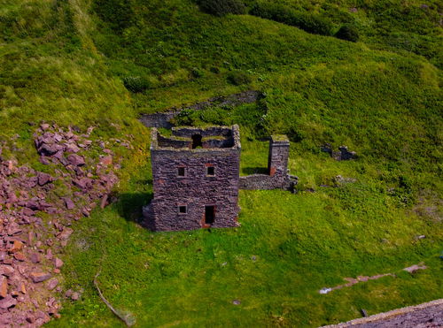 Saltom Pit Engine House And Fairy Rock