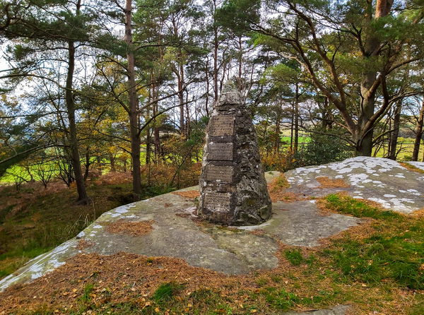 Scout Camp Memorial Cairn