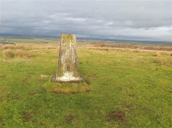 Shaftoe Crags Trig Point