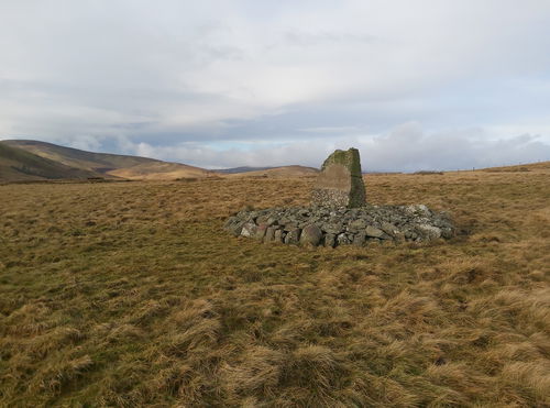 Shepherds Cairn At Ewartly Shank