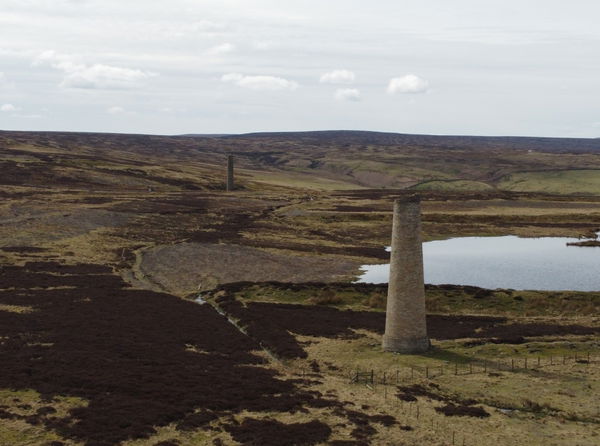 Sikehead Mine Chimneys