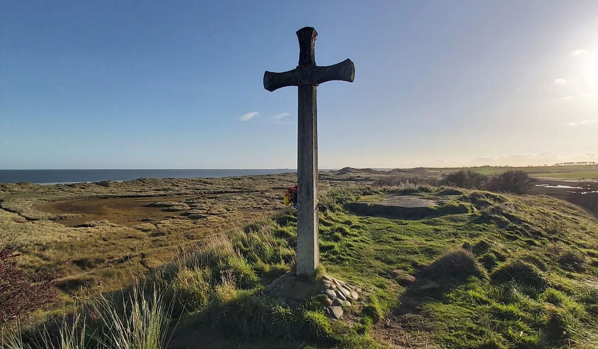 St Cuthberts Cross in Alnmouth Fabulous North