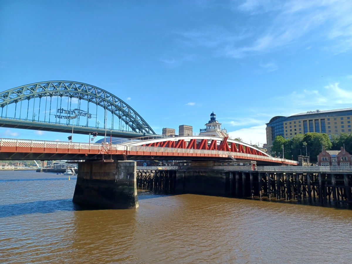 Swing Bridge in Newcastle City Centre - Fabulous North