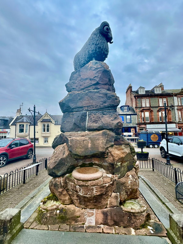 Colvin Fountain (Moffat Ram) In Dumfries And Galloway - Fabulous North