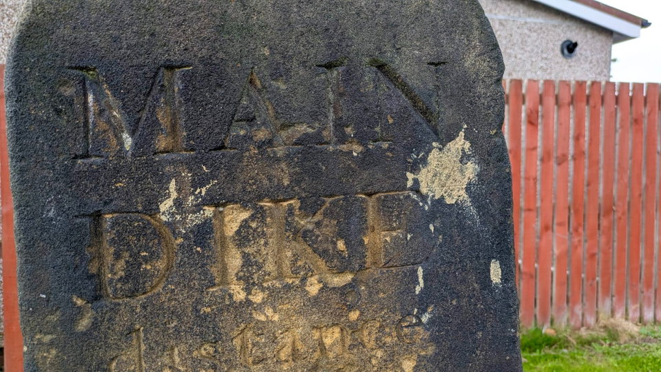 Main Dyke Stone In Gosforth - Fabulous North