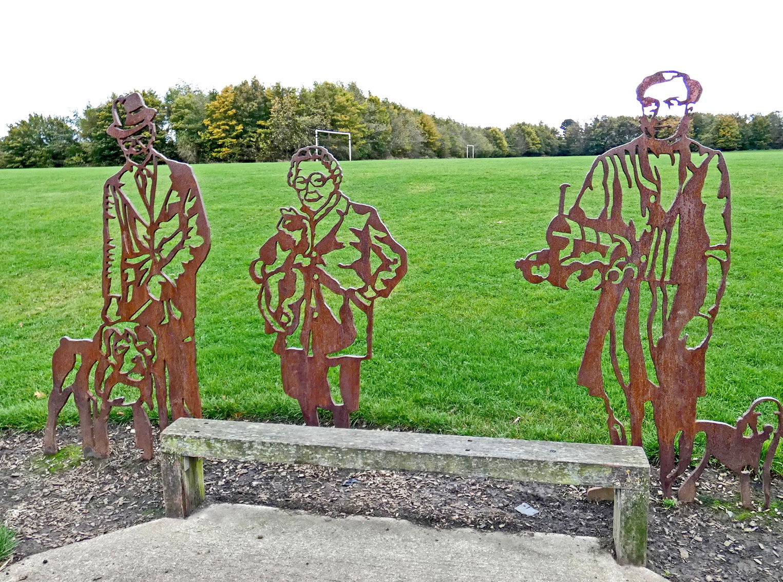 Humford Woods stepping stones in Bedlington - Fabulous North