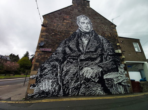 Walter Scott Mural