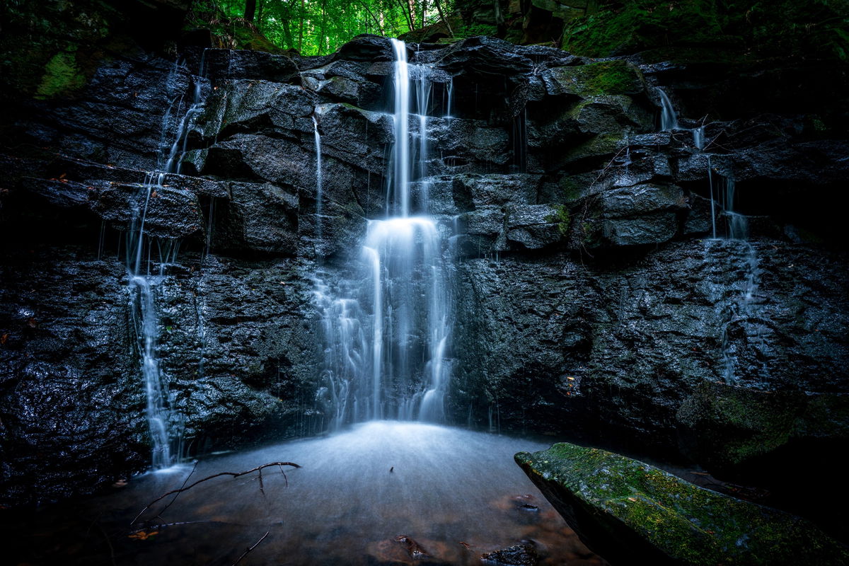 Wharnley Burn Waterfall in Consett Fabulous North