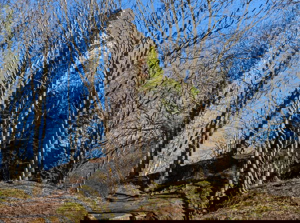 Yester Castle And Goblin Ha'