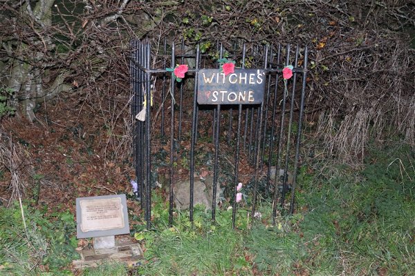 Witches' Stone In Spott Village