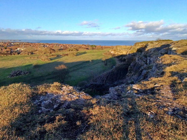 Walk Around Marsden Quarry Nature Reserve and Cleadon Hills In South ...