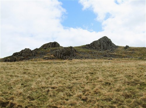 Crags Around Hedgehope Hill And Langleeford