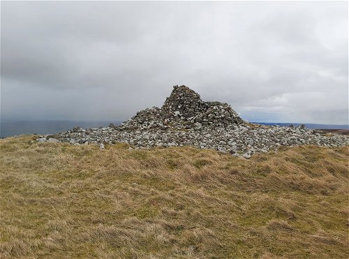 Bloodybush Edge, Hogdon Law And Weather Cairn