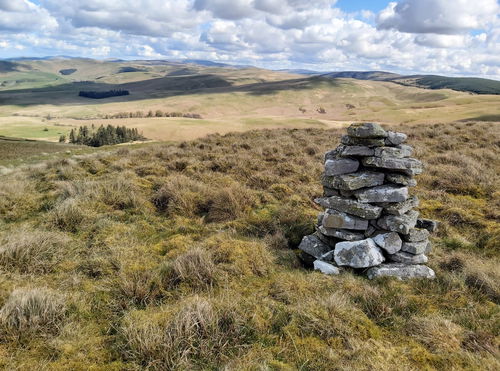 Byrness, Hungry Law, Lumsdon Law And Echo Crags