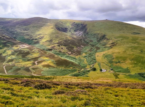 Cold Law, Great Moor, Coldburn Hill And Views Over Bizzle Crags