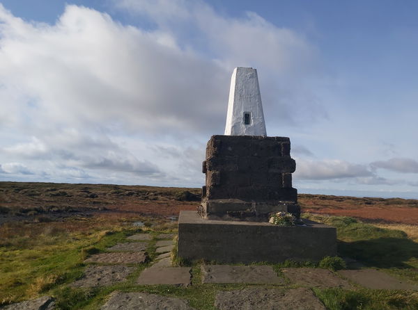 Cheviot Summit Trig Point