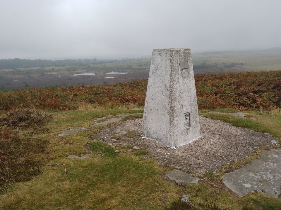 Greensheen Hill Trig Point In Belford - Northumberland Trig Points