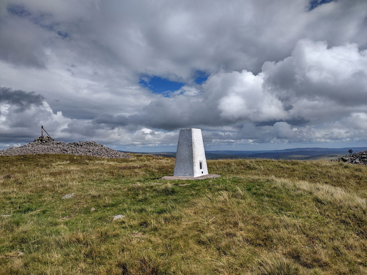 Thirl Moor Trig Point In Otterburn Ranges - Northumberland Trig Points